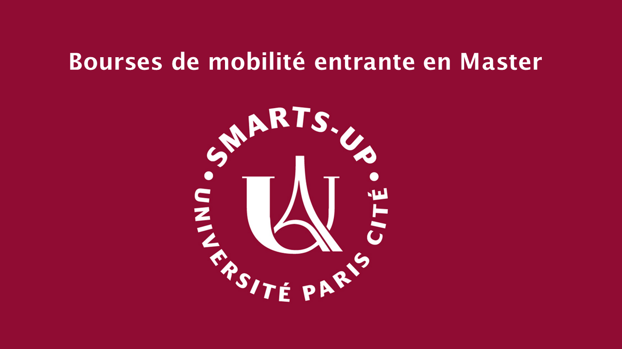 Le programme SMARTS-UP d’Université Paris Cité vise à promouvoir l’internationalisation des formations de Master et faciliter l’accueil des meilleurs étudiants et étudiantes internationaux.